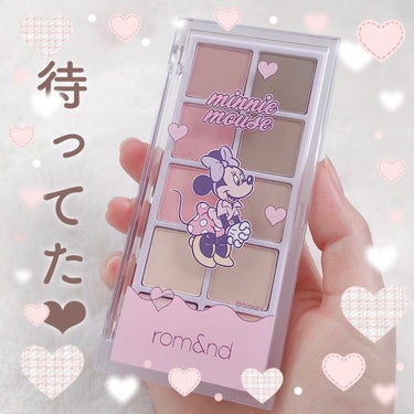 𝐫𝐨𝐦&𝐧𝐝とミニーちゃんがコラボ♥️
⁡
⁡
ﾟ･｡.｡･ﾟ･｡.｡･ﾟ･｡.｡･ﾟ･｡.｡･ﾟ･｡.｡･ﾟ･｡.｡･ﾟ
⁡
⁡
𝐫𝐨𝐦&𝐧𝐝
ベターザンパレット　𝟑,𝟒𝟏𝟎円
⁡
𝟎𝟔　𝐏𝐄𝐎𝐍𝐘 