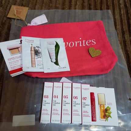 コンフォート リップオイル /CLARINS/リップグロスを使ったクチコミ(1枚目)