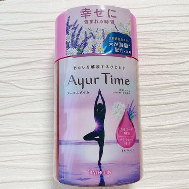 Ayur Time（アーユルタイム） カモミール＆クラリセージの香り 40g/アーユルタイム/入浴剤を使ったクチコミ（1枚目）