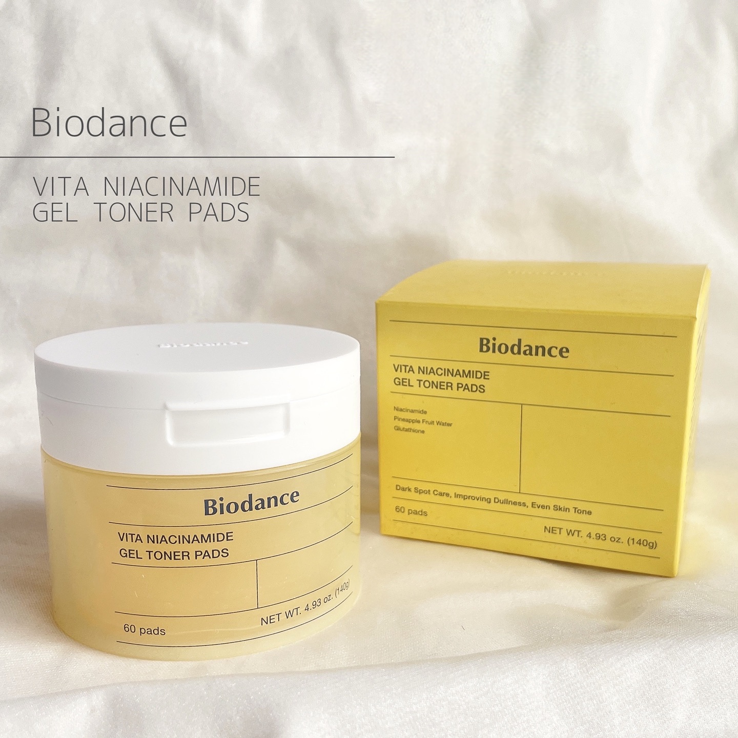 ビタナイアシンアミドゲルトナーパッド/Biodance/シートマスク・パックを使ったクチコミ（1枚目）