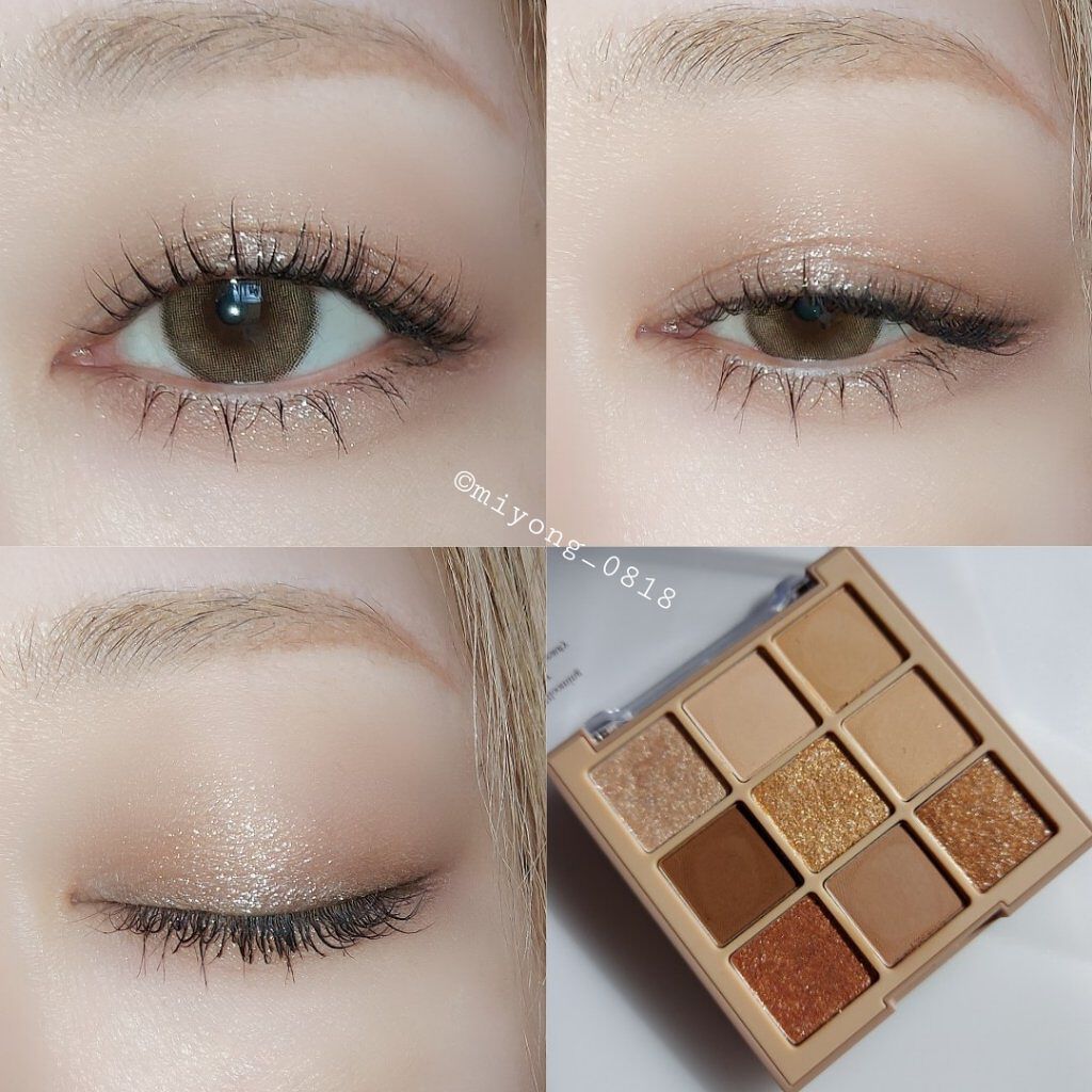 シャドウパレット/dasique/アイシャドウパレットを使ったクチコミ（2枚目）