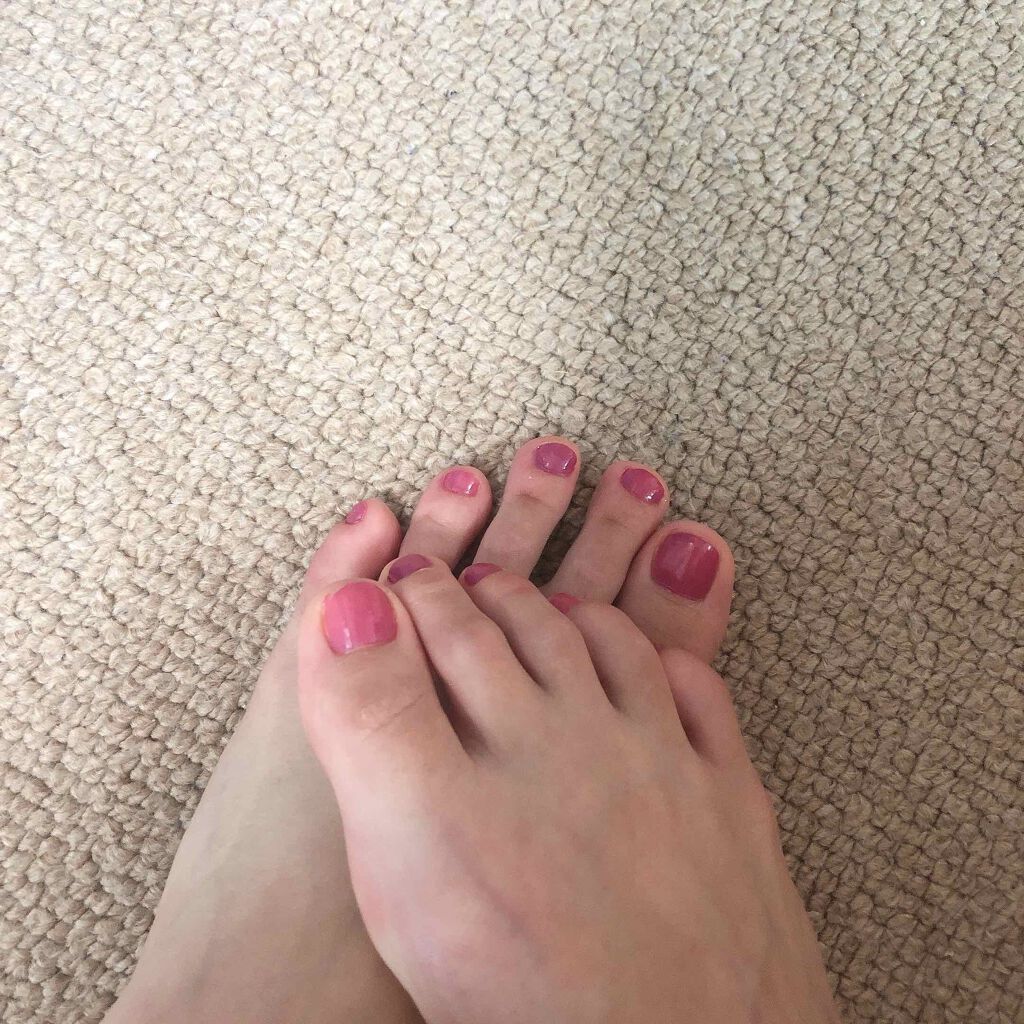 カラフルネイルズ 94 アンティークピンク/キャンメイク/マニキュアを使ったクチコミ（2枚目）