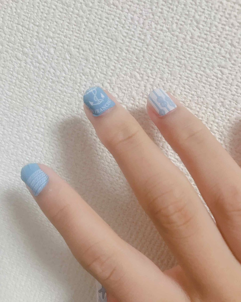 ネイルシール/セリア/ネイルシールを使ったクチコミ(2枚目)