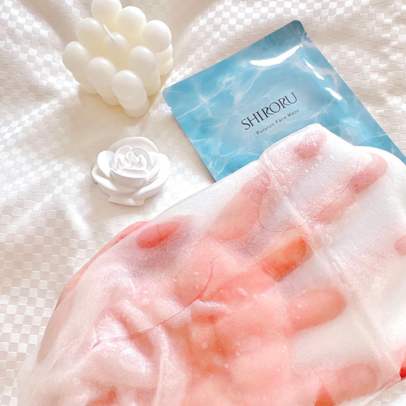 kana-cafe on LIPS 「♡♡♡【SHIRORU】「ぷるるんフェイスマスク(1箱7枚入り..」(3枚目)