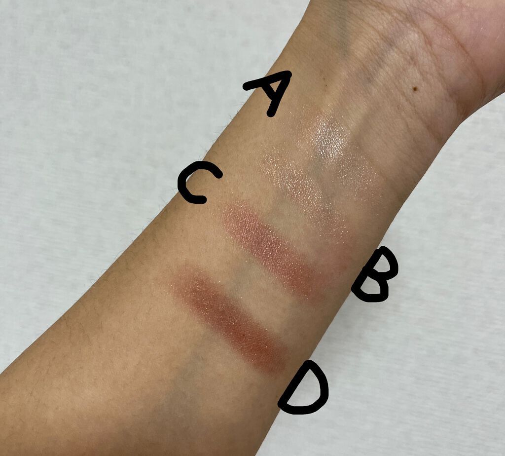 リアルクローズシャドウ/excel/アイシャドウパレットを使ったクチコミ(3枚目)