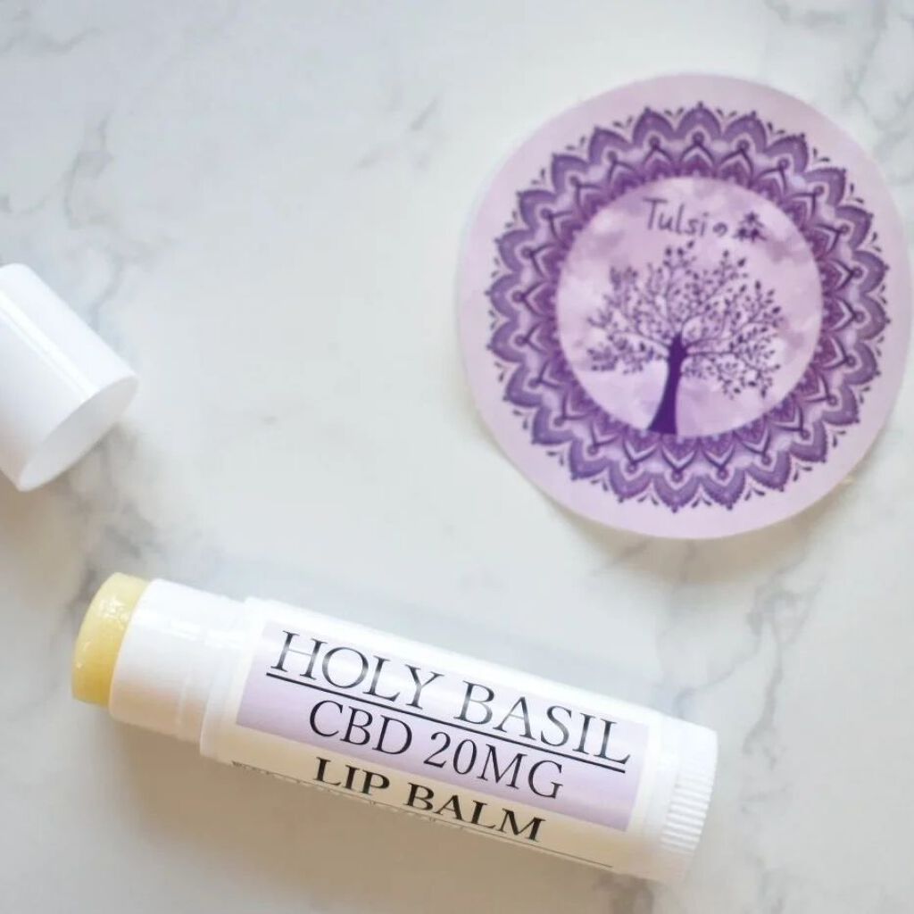トゥルシー(ホーリバジル)×CBD20MG   リップクリーム/トゥルシーの森/リップクリームを使ったクチコミ（3枚目）