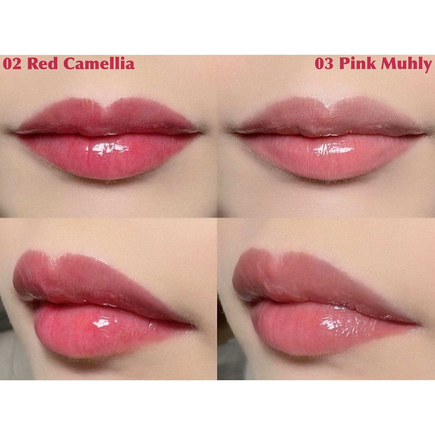 ナチュラルブルームリップオイルセラム 3色セット/PINATE/リップグロスを使ったクチコミ(3枚目)