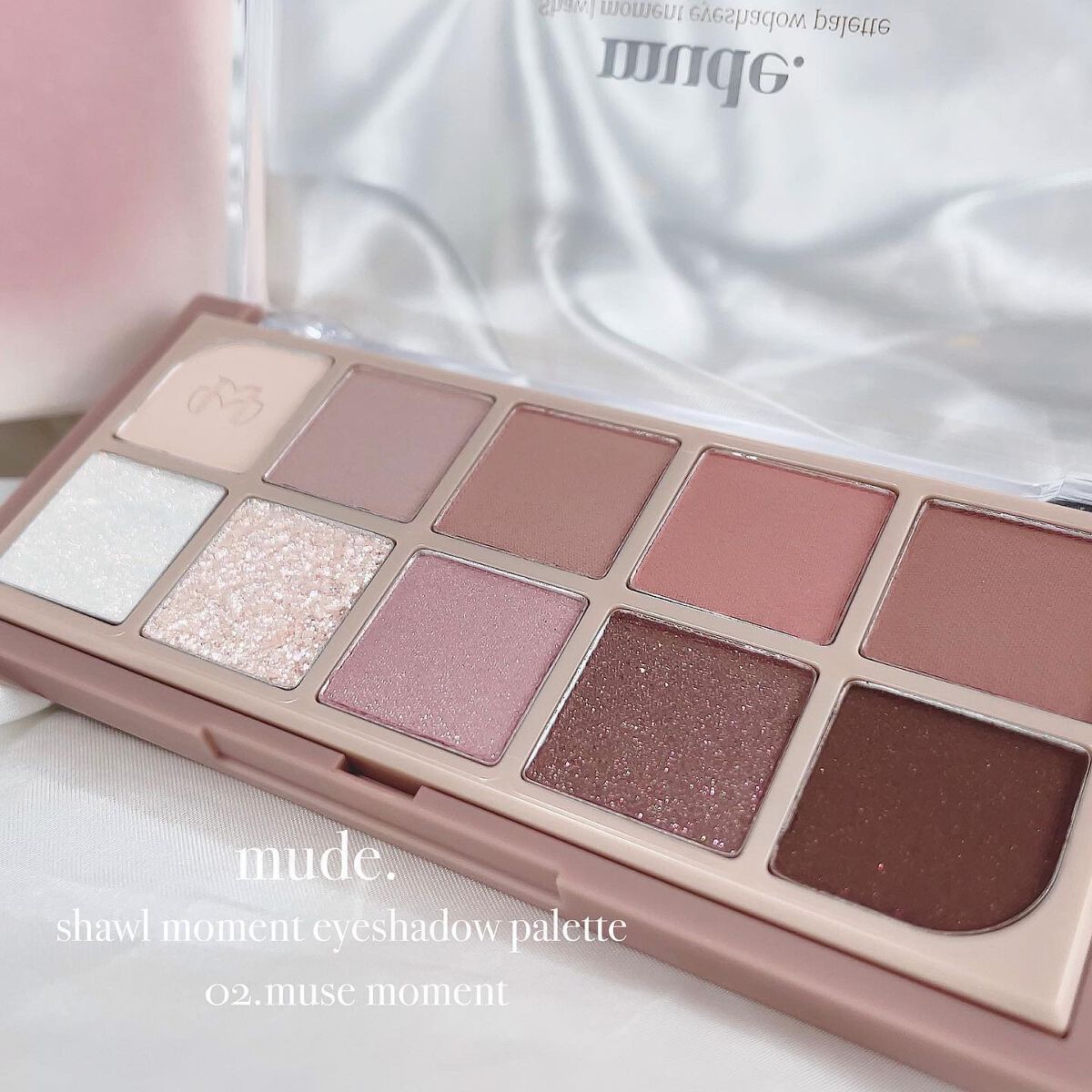 MDショールモーメント アイシャドウパレット/mude./アイシャドウパレットを使ったクチコミ(9枚目)