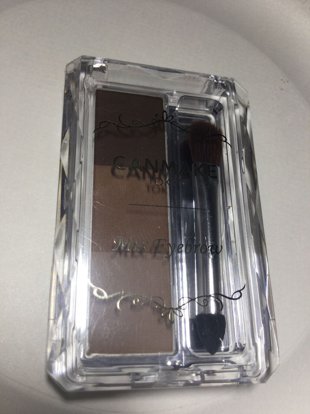 ミックスアイブロウ 05 モカブラウン/キャンメイク/パウダーアイブロウを使ったクチコミ（2枚目）