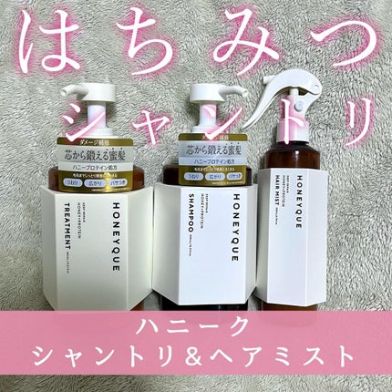 ディープリペア シャンプー モイスト/ヘアトリートメント モイスト/ハニーク/市販シャンプーを使ったクチコミ(1枚目)