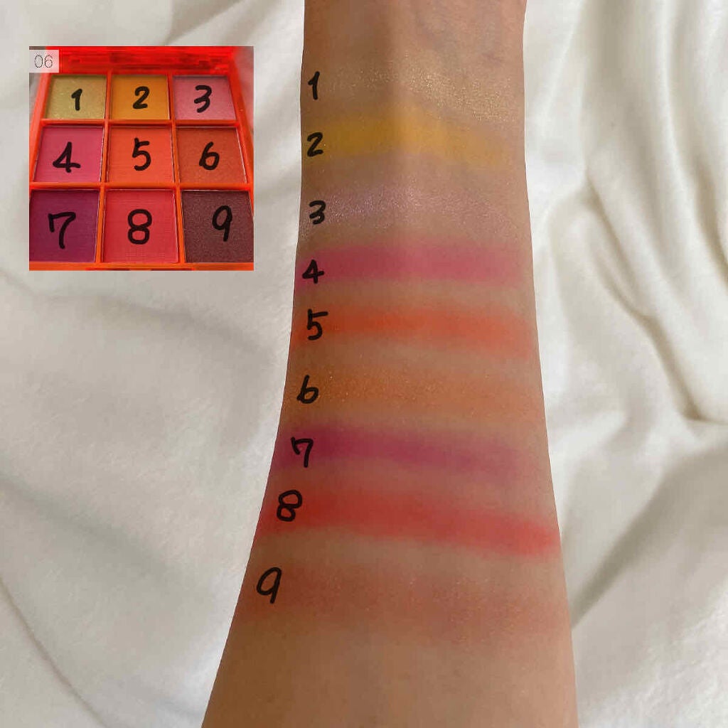 UR GLAM BLOOMING EYE COLOR PALETTE/U R GLAM/アイシャドウパレットを使ったクチコミ(6枚目)