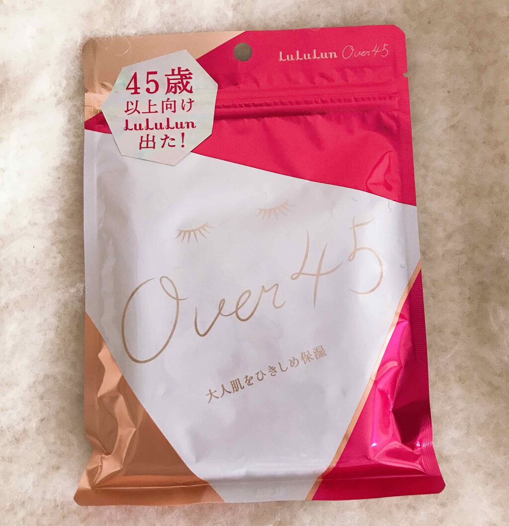 ルルルンOVER45 カメリアピンク（モイスト）/ルルルン/シートマスク・パックを使ったクチコミ（1枚目）