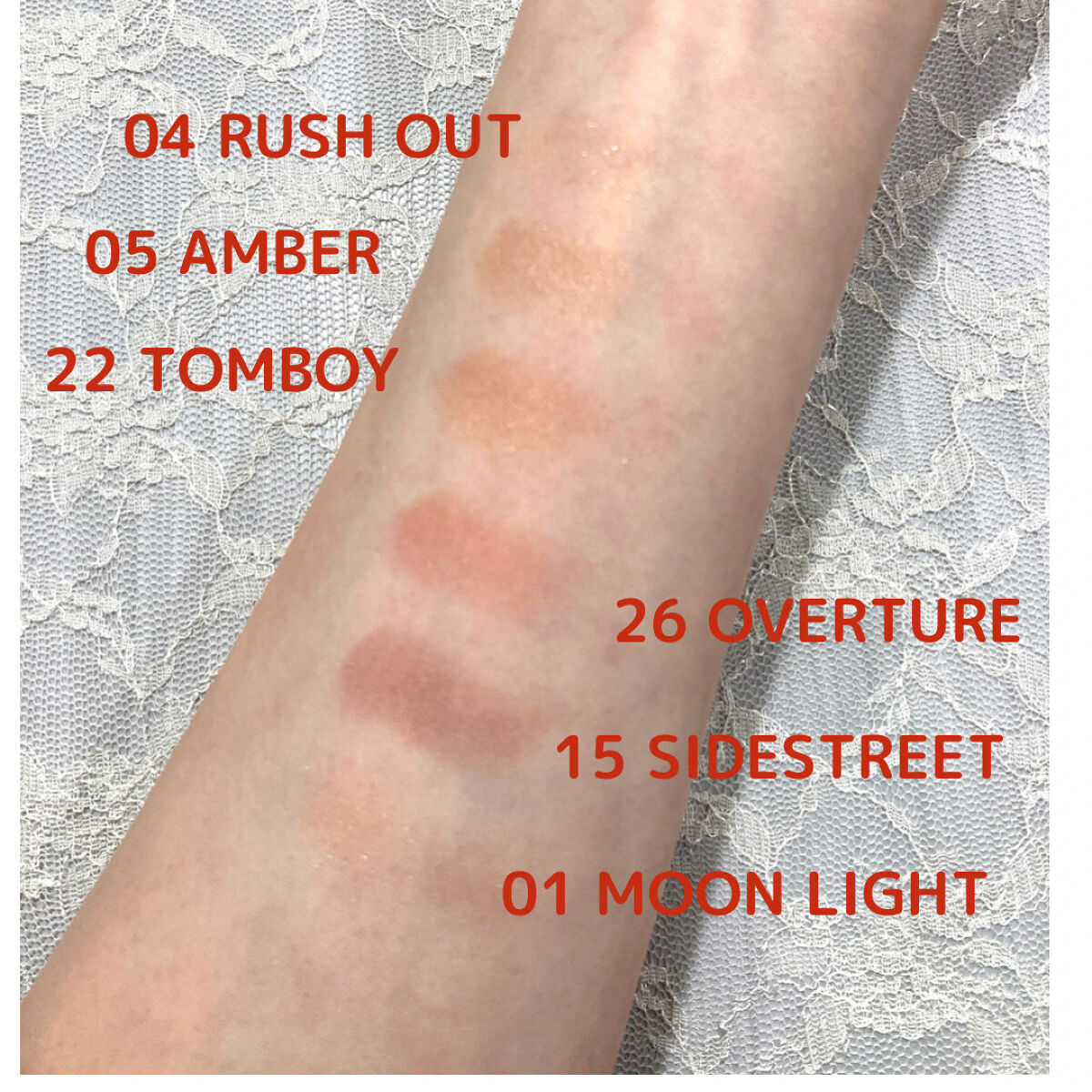 MY MIXED PALETTE 6色カスタムパレット/MN/マルチパレットを使ったクチコミ（3枚目）