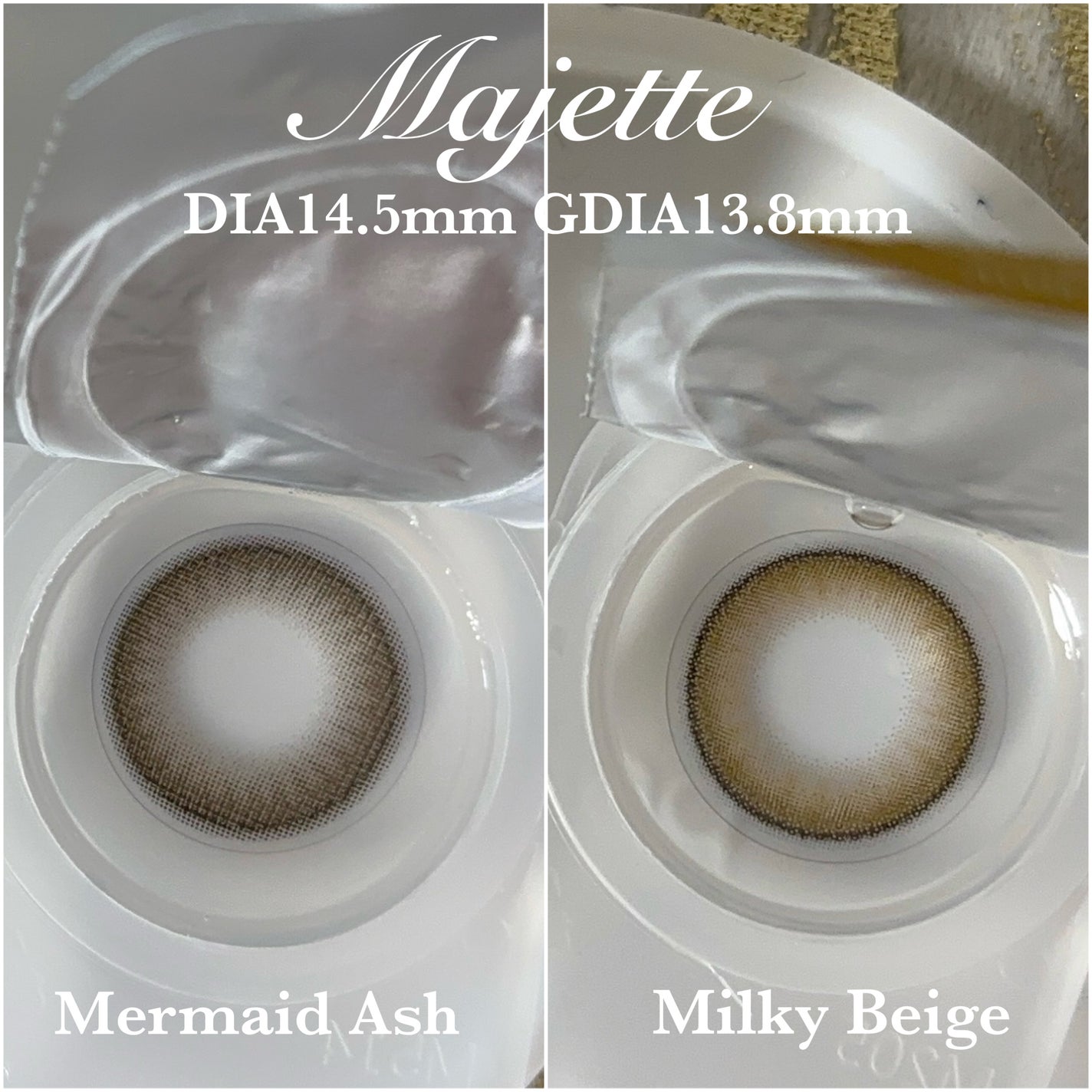Majette 1day/Majette/ワンデー(1DAY)カラコンを使ったクチコミ(2枚目)