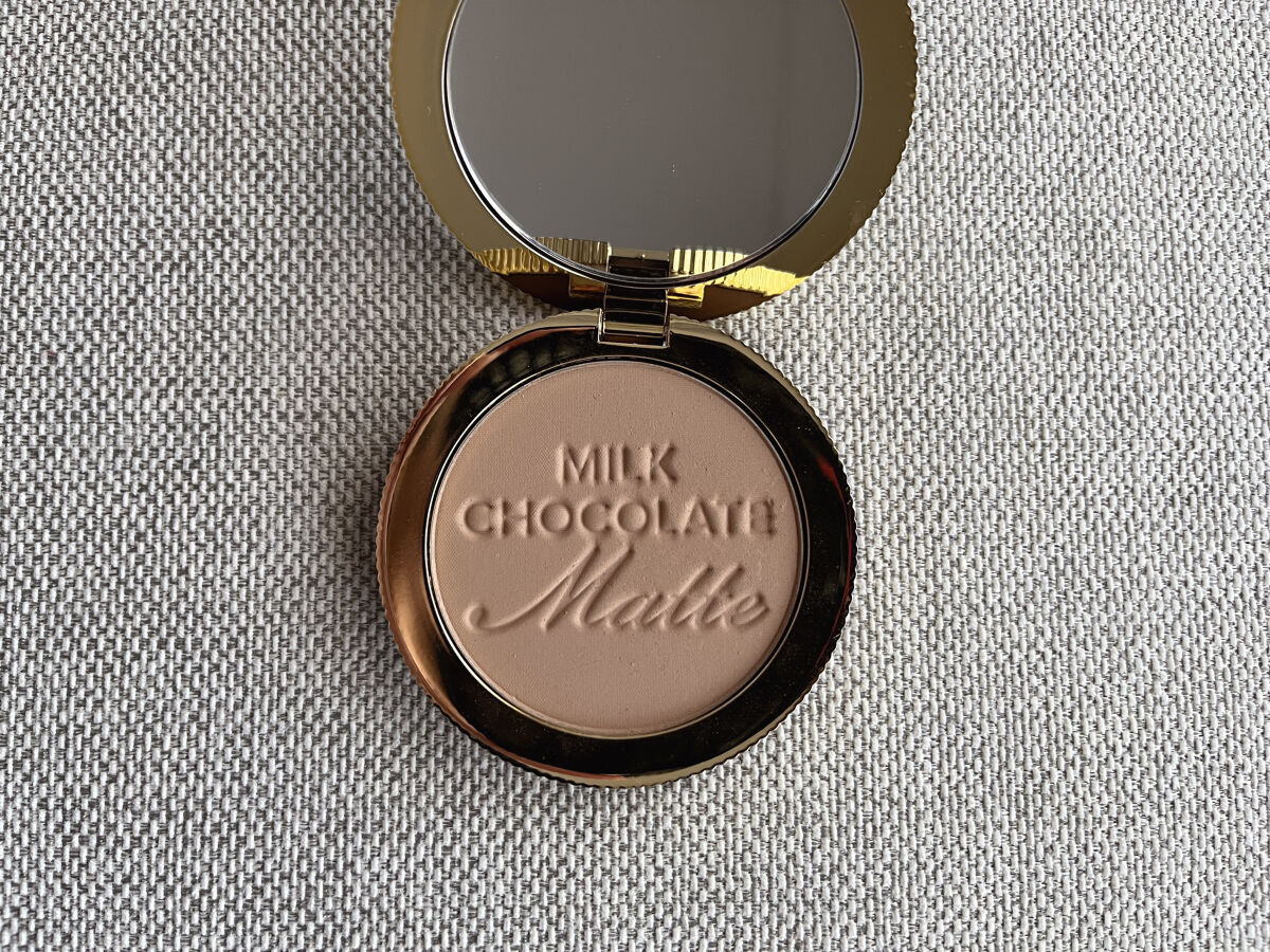 ミルクチョコレート ソレイユ ロングウェア マット ブロンザー/Too Faced/ブロンザーを使ったクチコミ（2枚目）