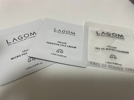 マイクロフォーム クレンザー(夜用洗顔)/LAGOM /クレンジングクリームを使ったクチコミ(1枚目)