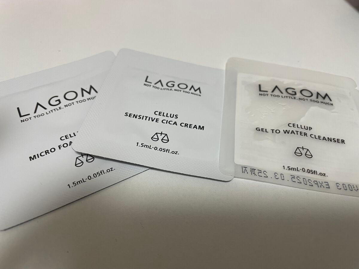 ラゴム ジェルトゥウォーター クレンザー(朝用洗顔)/LAGOM /その他洗顔料を使ったクチコミ(1枚目)