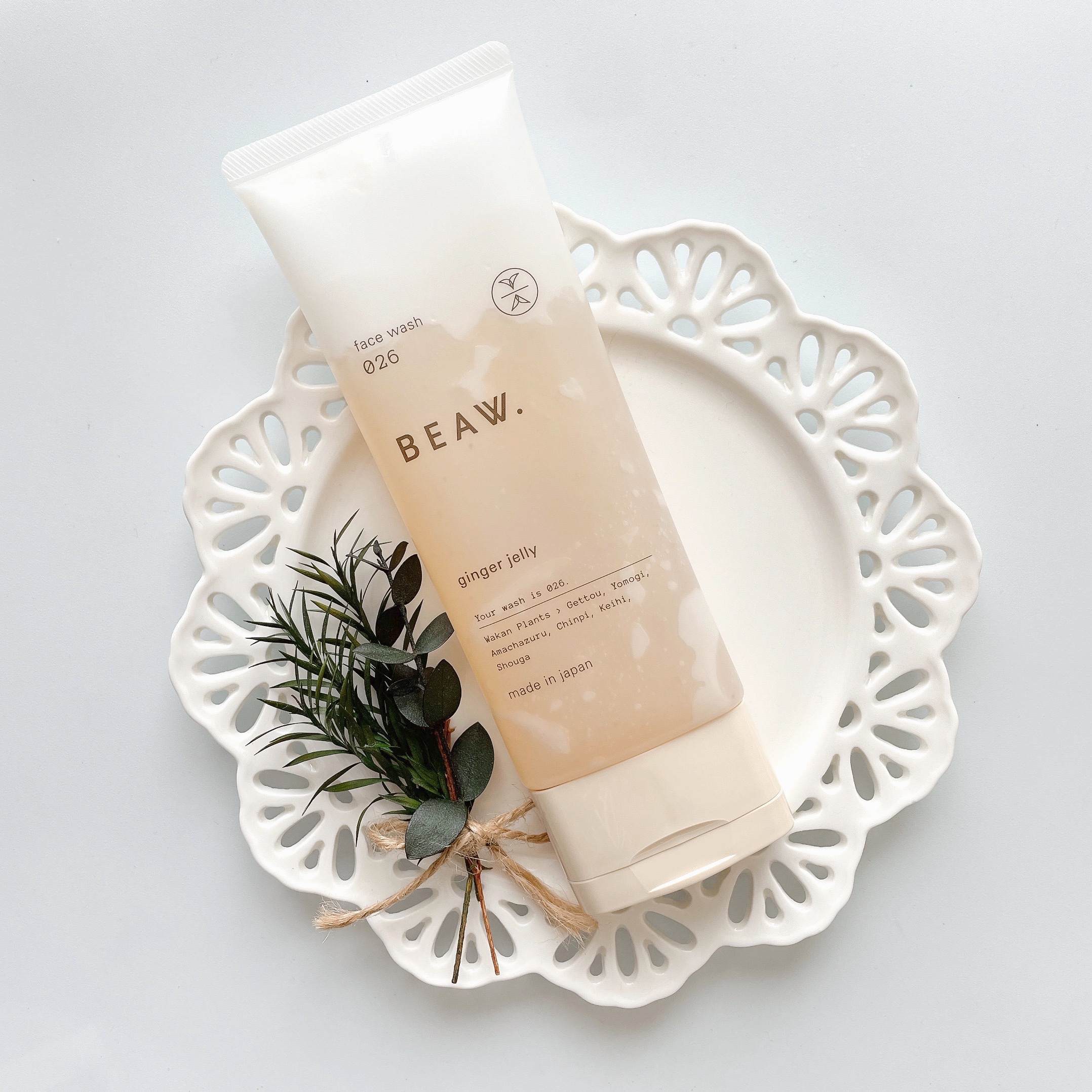 フェイスウォッシュ026 ジンジャージェリー/BEAW./洗顔フォームを使ったクチコミ（1枚目）