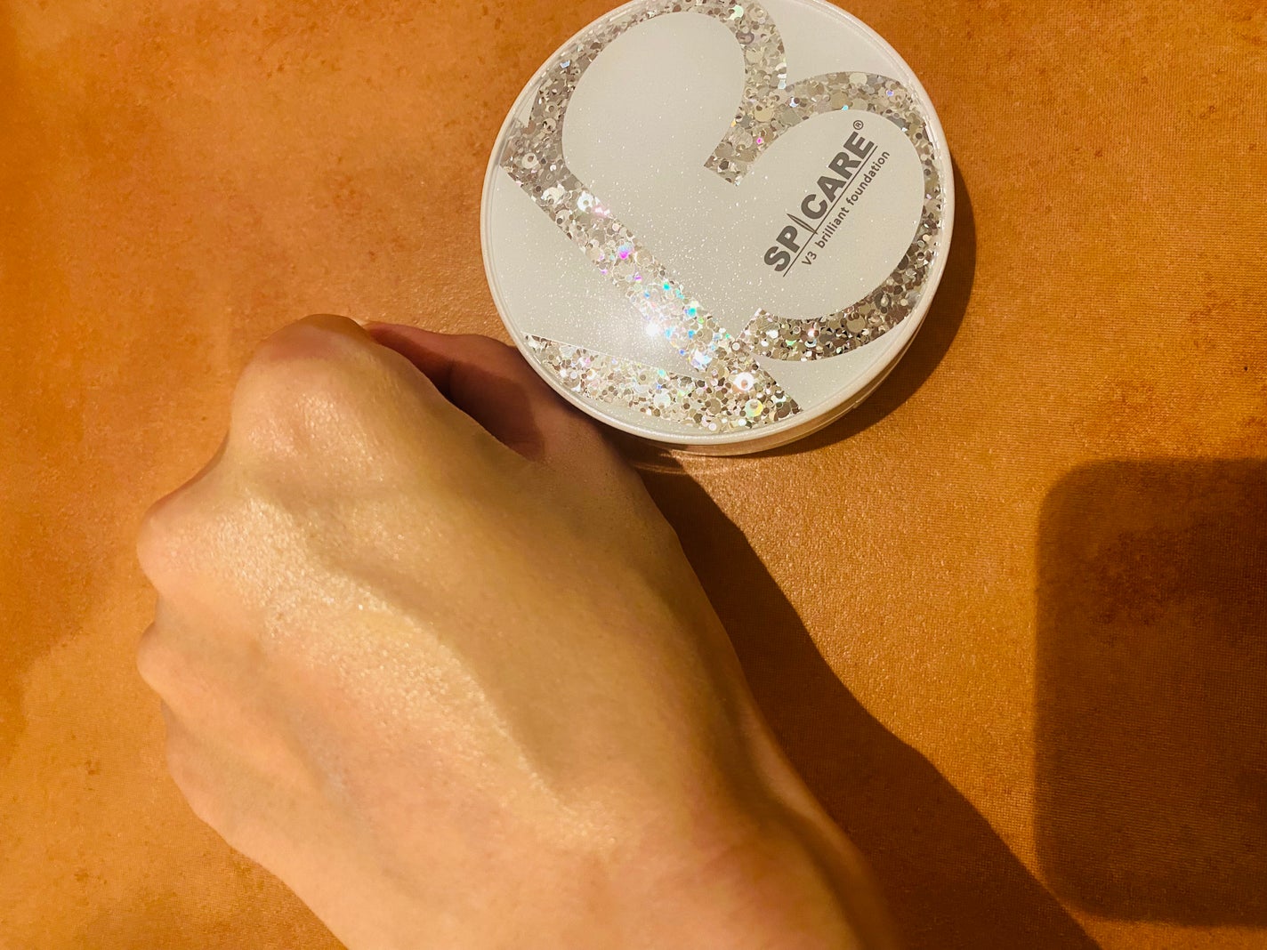 V3 ブリリアント ファンデーション/SPICARE/クッションファンデーションを使ったクチコミ(2枚目)