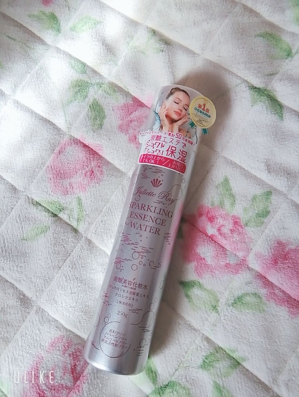 スパークリングエッセンスウォーター/ジュリエットレイ/化粧水を使ったクチコミ(1枚目)