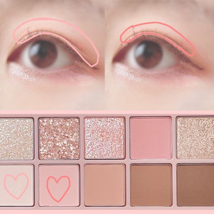 ベターザンパレット/rom&nd/アイシャドウパレットを使ったクチコミ(2枚目)