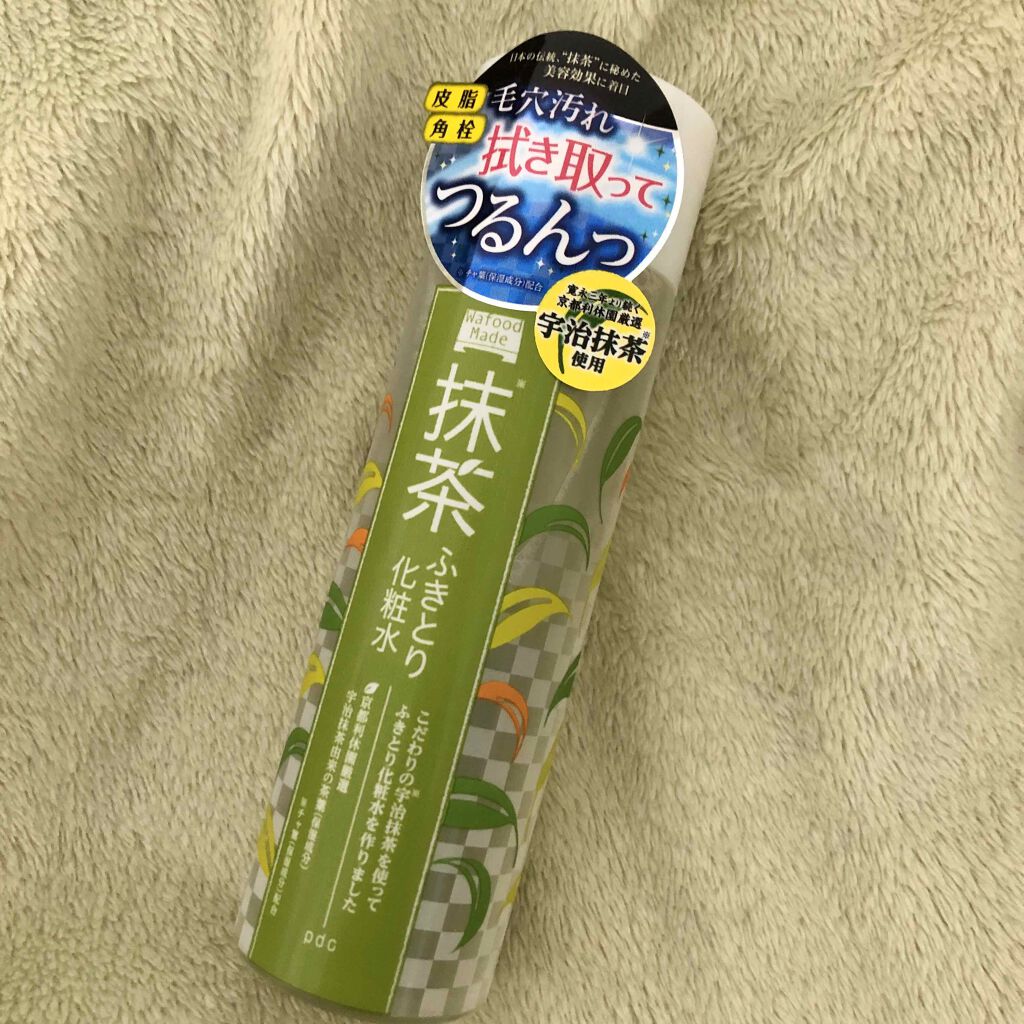ワフードメイド 宇治抹茶ふきとり化粧水/pdc/拭き取り化粧水を使ったクチコミ(1枚目)
