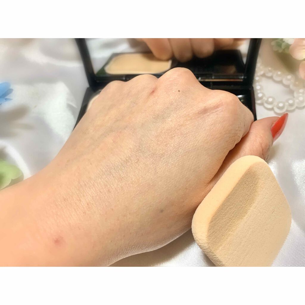 パワフルステイUVファンデーション/FASIO/パウダーファンデーションを使ったクチコミ(3枚目)