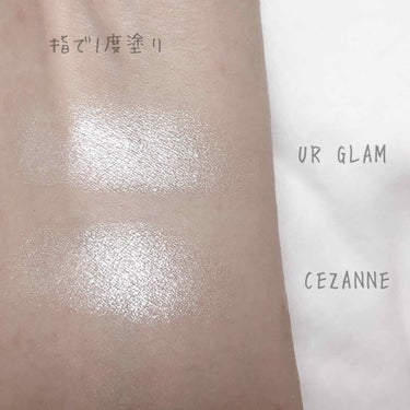 URGLAM　HIGHLIGHT POWDER/U R GLAM/ハイライトを使ったクチコミ（3枚目）