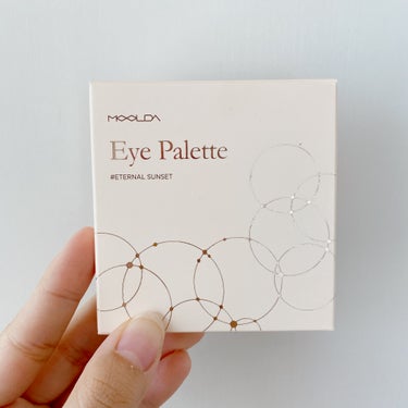 MOOLDA Eye Palletのクチコミ「\MOOLDA Eye Pallet /

ETERNAL SUNSET🌇

普段使いしやすい.....」（3枚目）