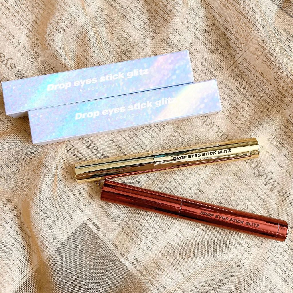 ドロップアイズスティックグリッツ/BLACK ROUGE/スティックアイシャドウを使ったクチコミ（1枚目）
