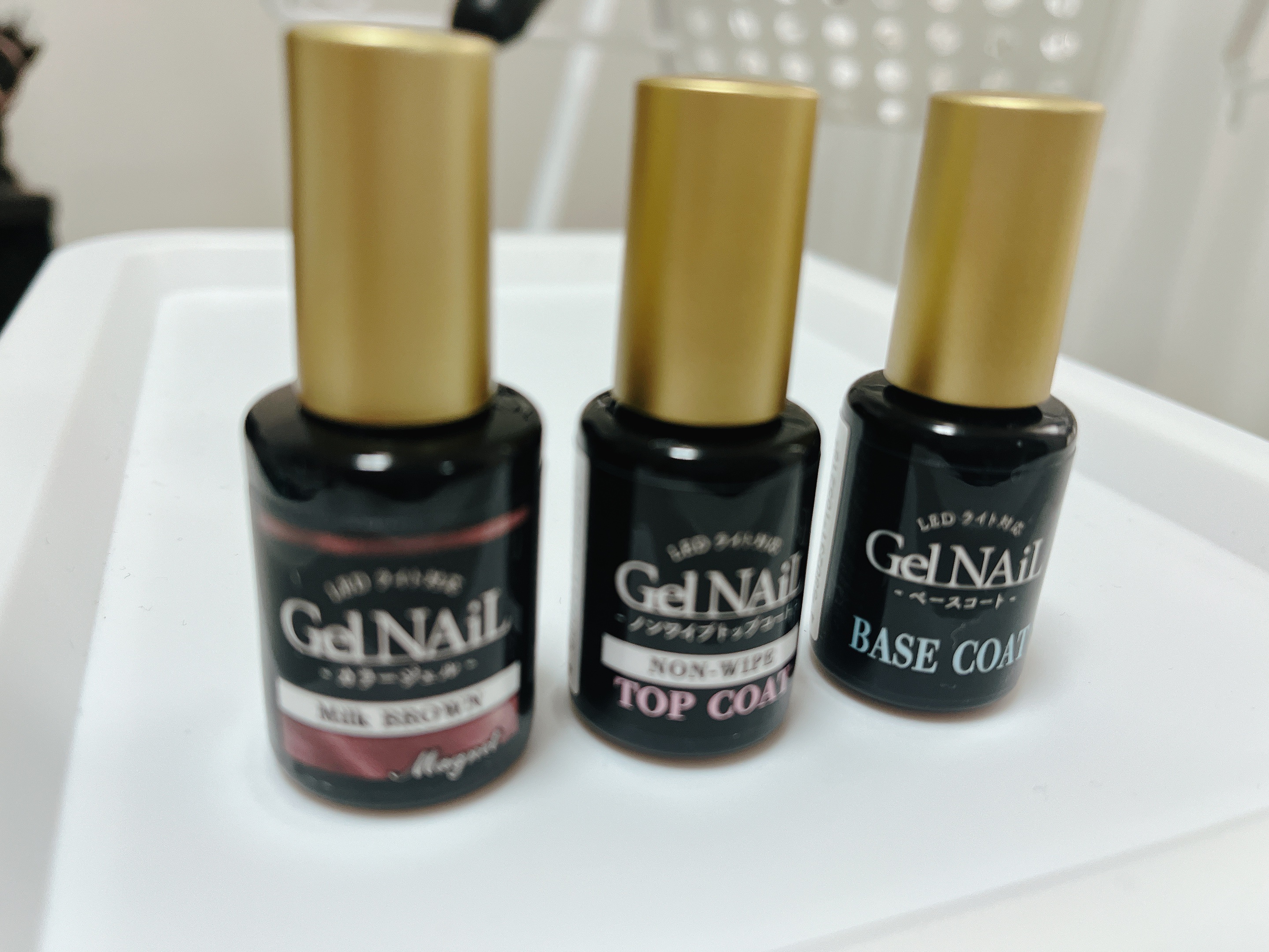 ジェルネイル（ライト対応）/セリア/ジェルネイルを使ったクチコミ（1枚目）