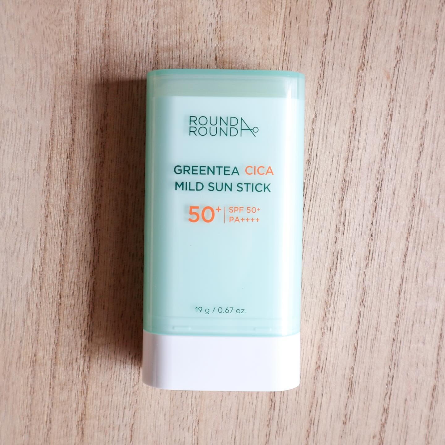 グリーンティー CICA マイルド サンスティック/ラウンドアラウンド/日焼け止めスティックを使ったクチコミ（2枚目）