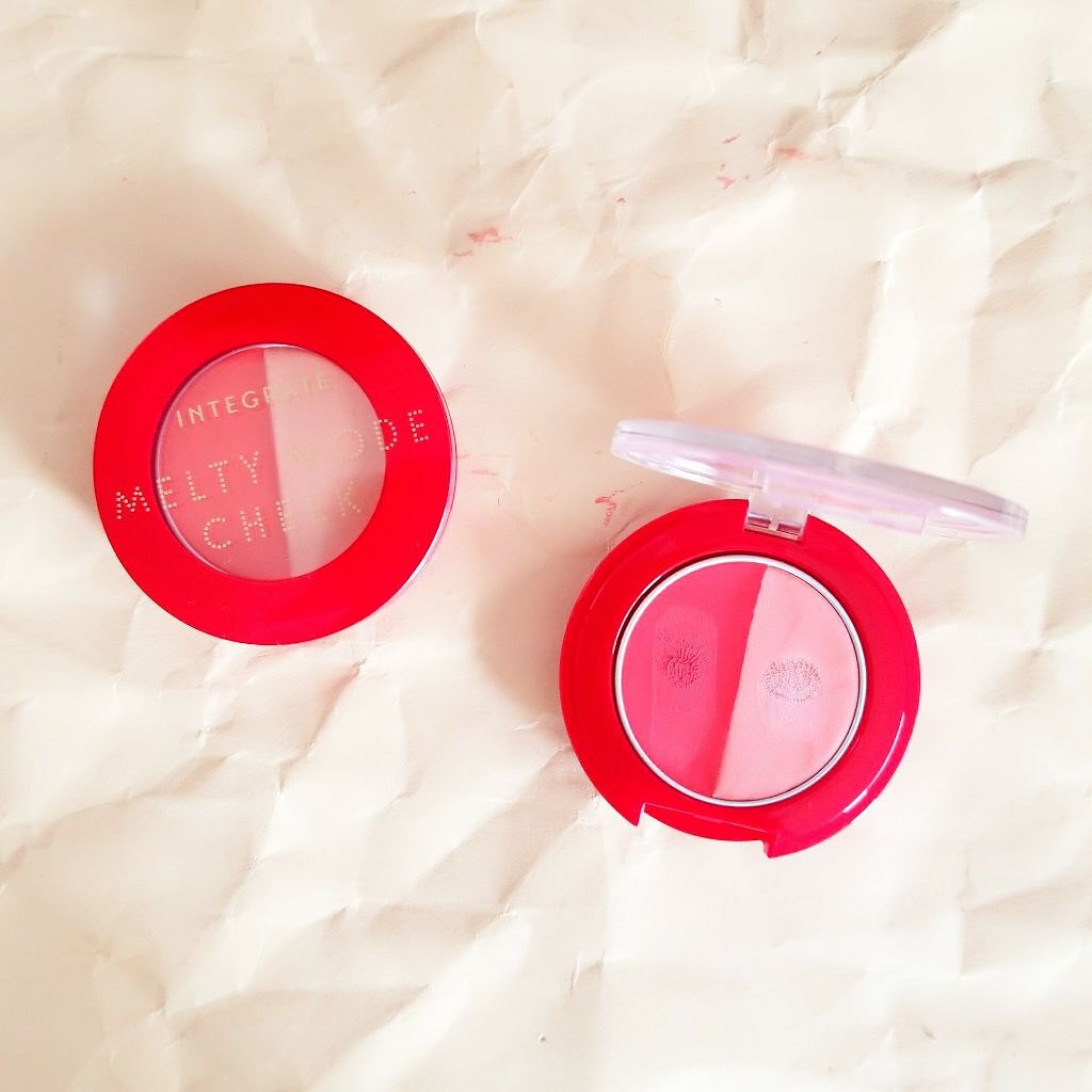 メルティーモードチーク/インテグレート/ジェル・クリームチークを使ったクチコミ(1枚目)