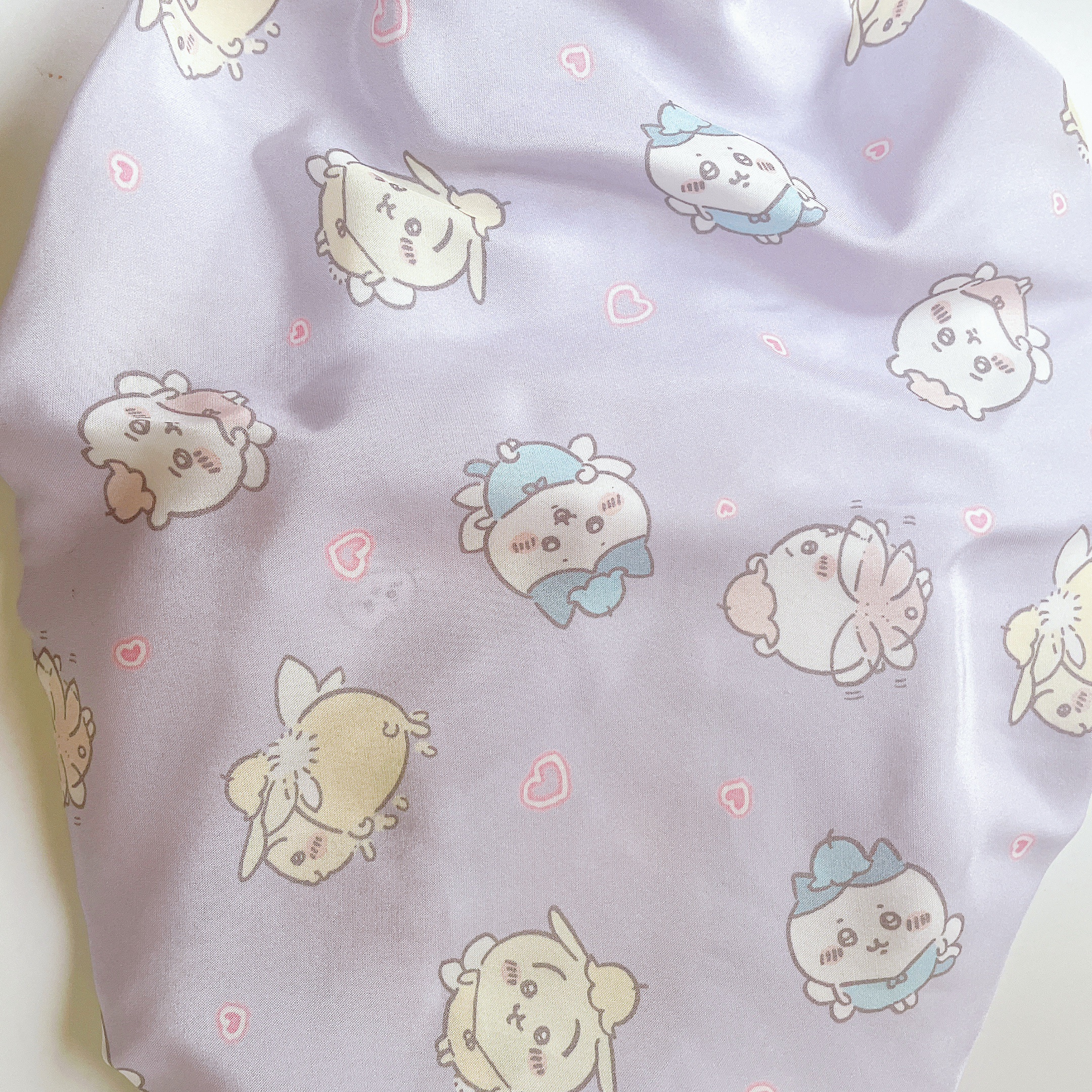 SILK NIGHT CAP/ちいかわ/ヘアケアグッズを使ったクチコミ（2枚目）