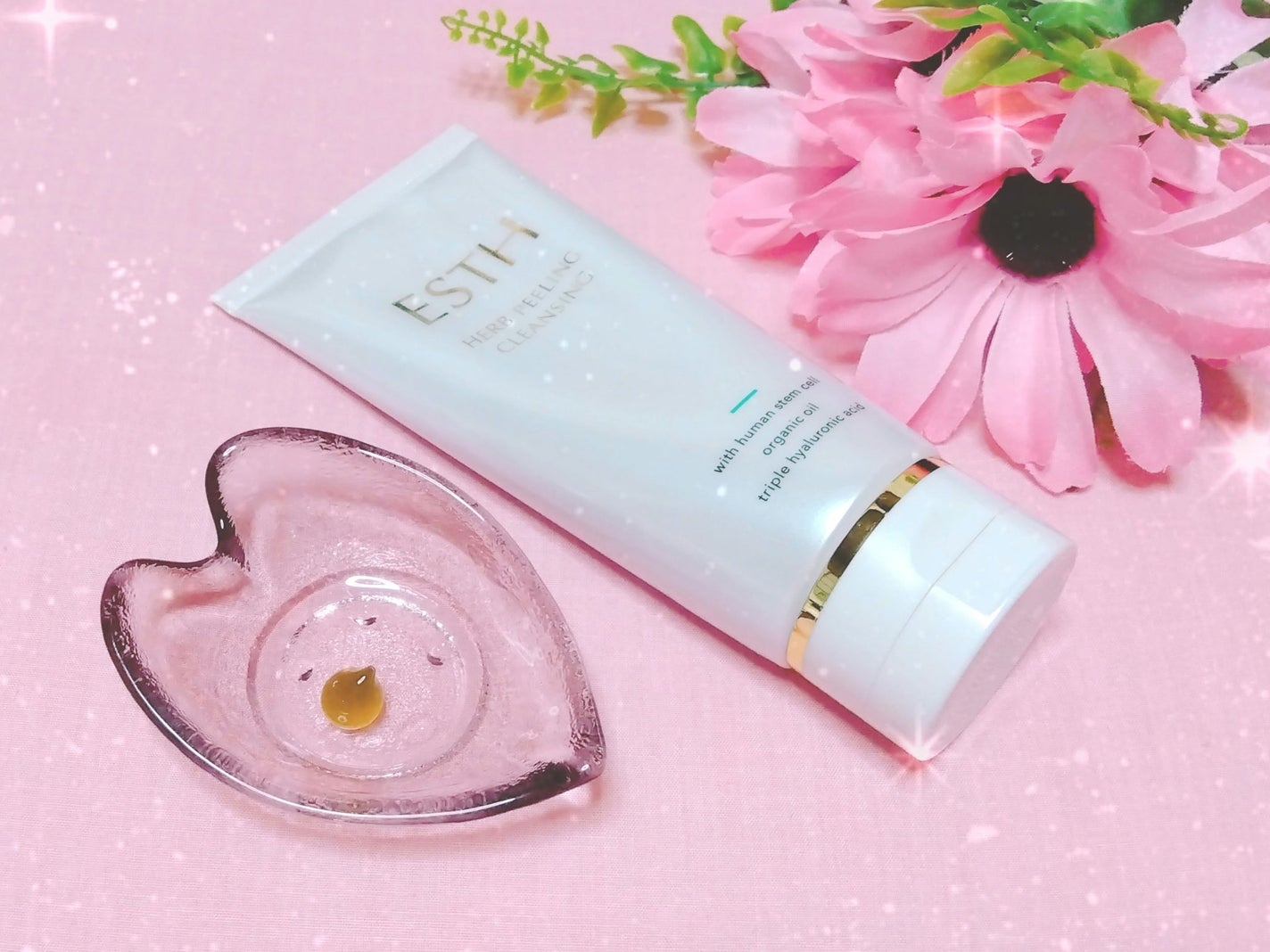 ESTH ハーブピーリングクレンジング 120g 2本 フェイスマスク1枚付き ESTH ハーブピーリングクレンジング120g ESTH ハーブピーリング