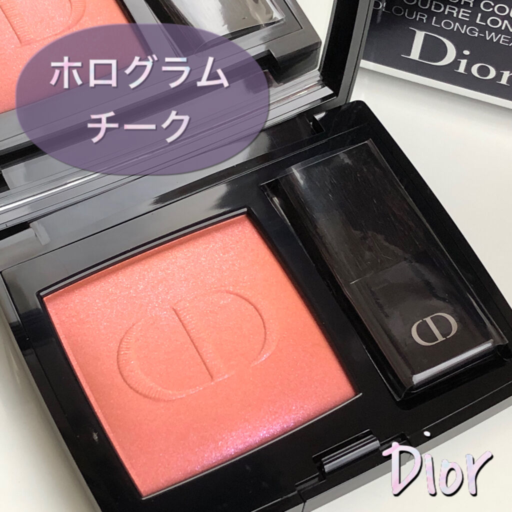 ディオールスキン ルージュ ブラッシュ Diorの口コミ 偏光パール入りのキレイすぎるチーク これ By しぃ 乾燥肌 Lips