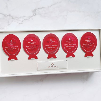 ココチ AG スリーピングパック N/COCOCHI/フェイスクリームを使ったクチコミ(4枚目)