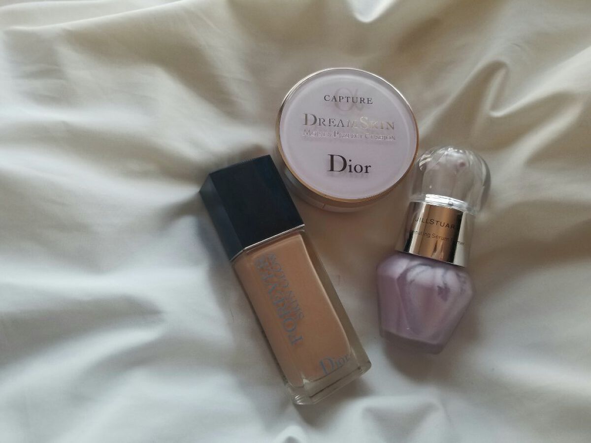 カプチュール ドリームスキン モイスト クッション SPF50 /PA+++ /Dior/クッションファンデーションを使ったクチコミ（1枚目）