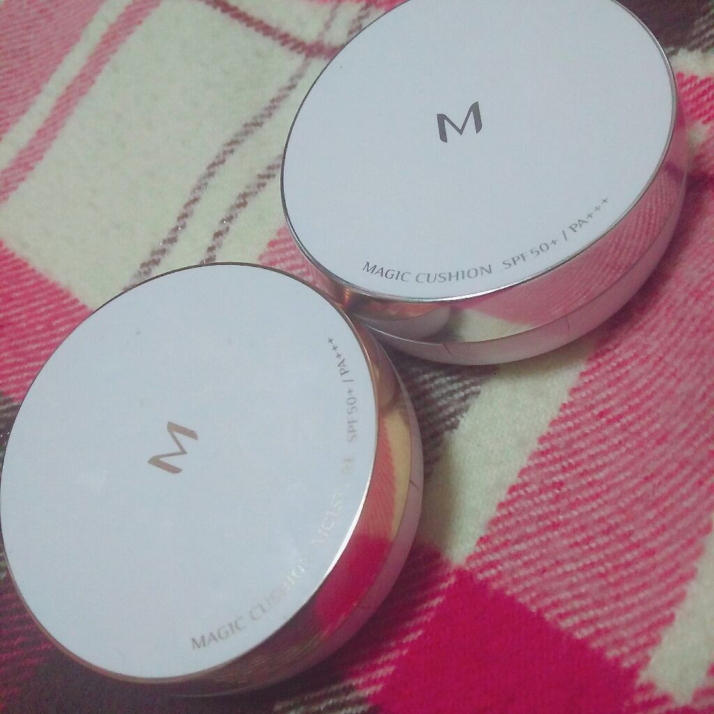 M クッション ファンデーション(モイスチャー)/MISSHA/クッションファンデーションを使ったクチコミ（2枚目）