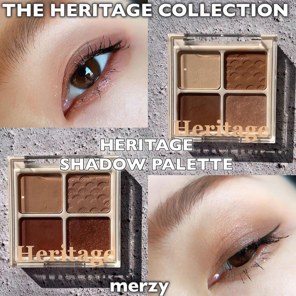 ザ ヘリテージ シャドウパレット/MERZY/アイシャドウパレットを使ったクチコミ（1枚目）