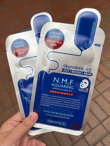 N.M.FアクアアンプルマスクJEX/MEDIHEAL/シートマスク・パックを使ったクチコミ(1枚目)
