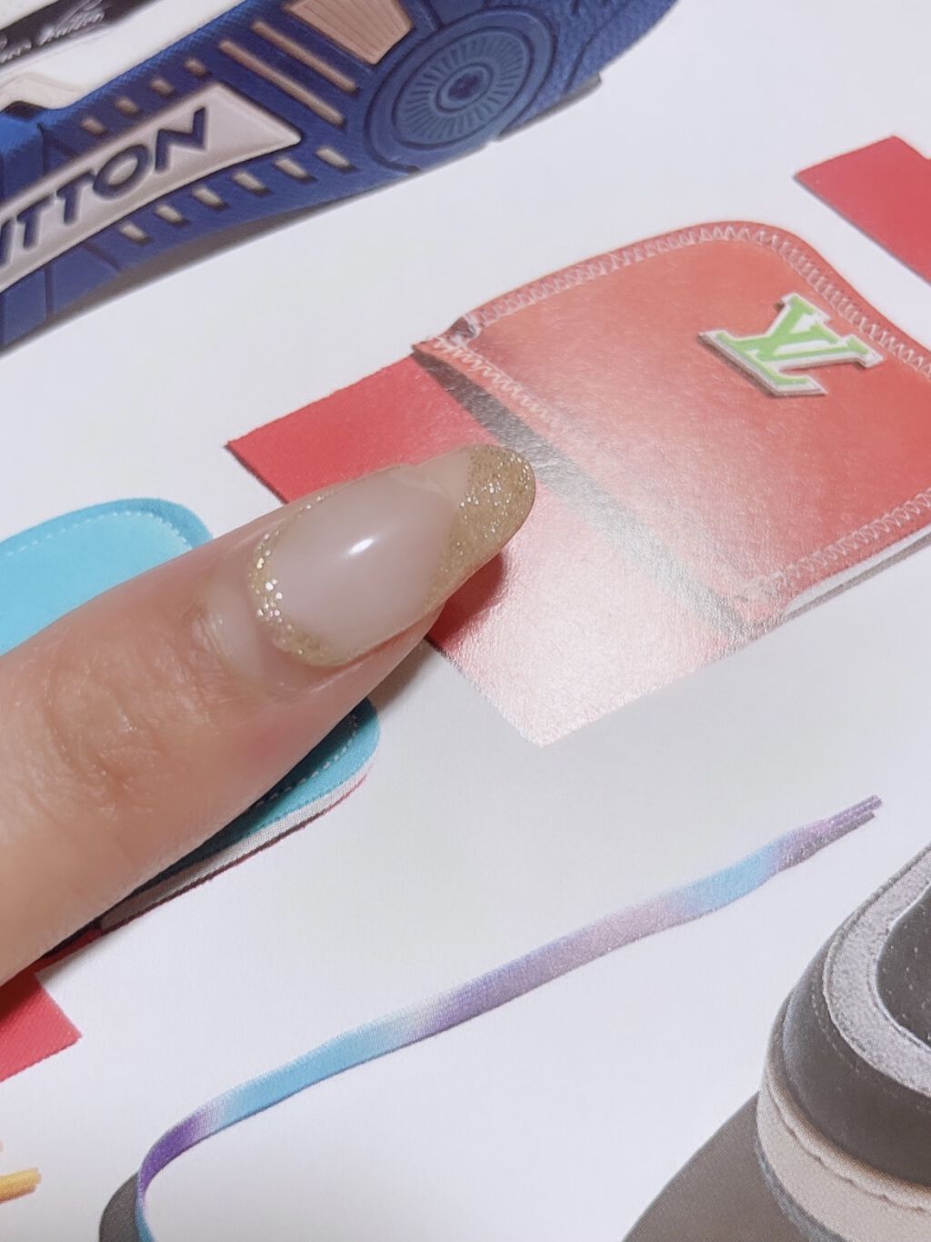 Gel Nail/セリア/ジェルネイルを使ったクチコミ（2枚目）