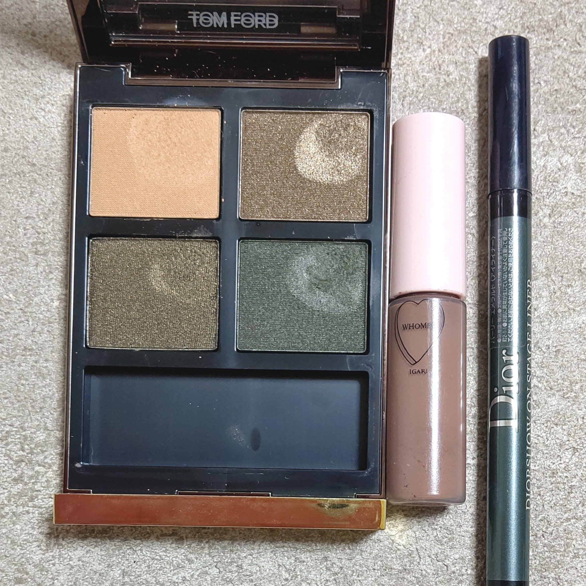 ディオールショウ オンステージ ライナー ウォータープルーフ 386 パーリー エメラルド/Dior/アイライナーを使ったクチコミ（1枚目）