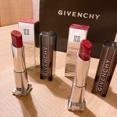 ランテルディ・リップスティック No.22 ガーネット・マーブル(限定)/GIVENCHY/口紅を使ったクチコミ（1枚目）