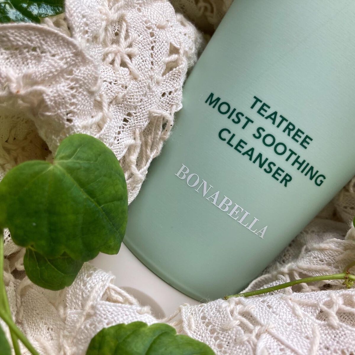 ティーツリー モイスト スージング クレンザー/BONABELLA/洗顔フォームを使ったクチコミ（2枚目）