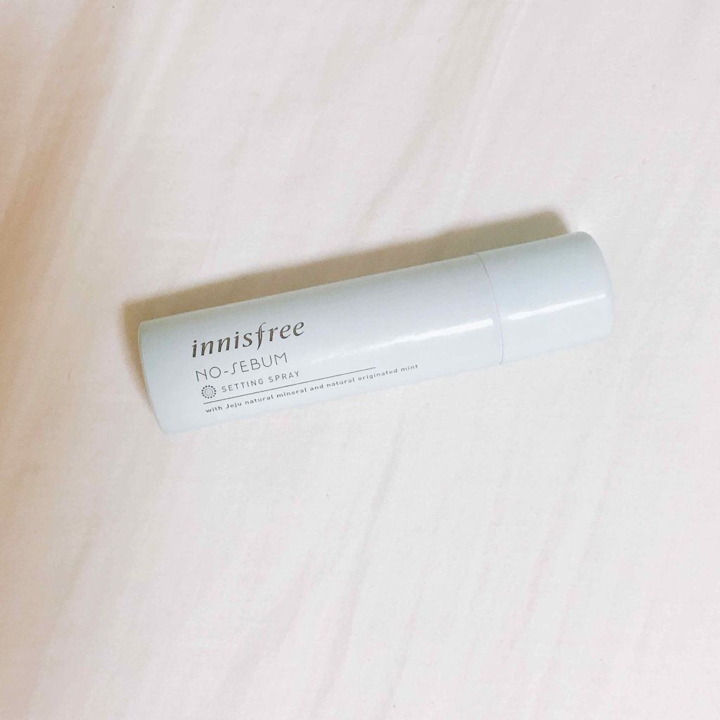 ノーセバム セッティングスプレー/innisfree/ミスト状化粧水を使ったクチコミ（1枚目）