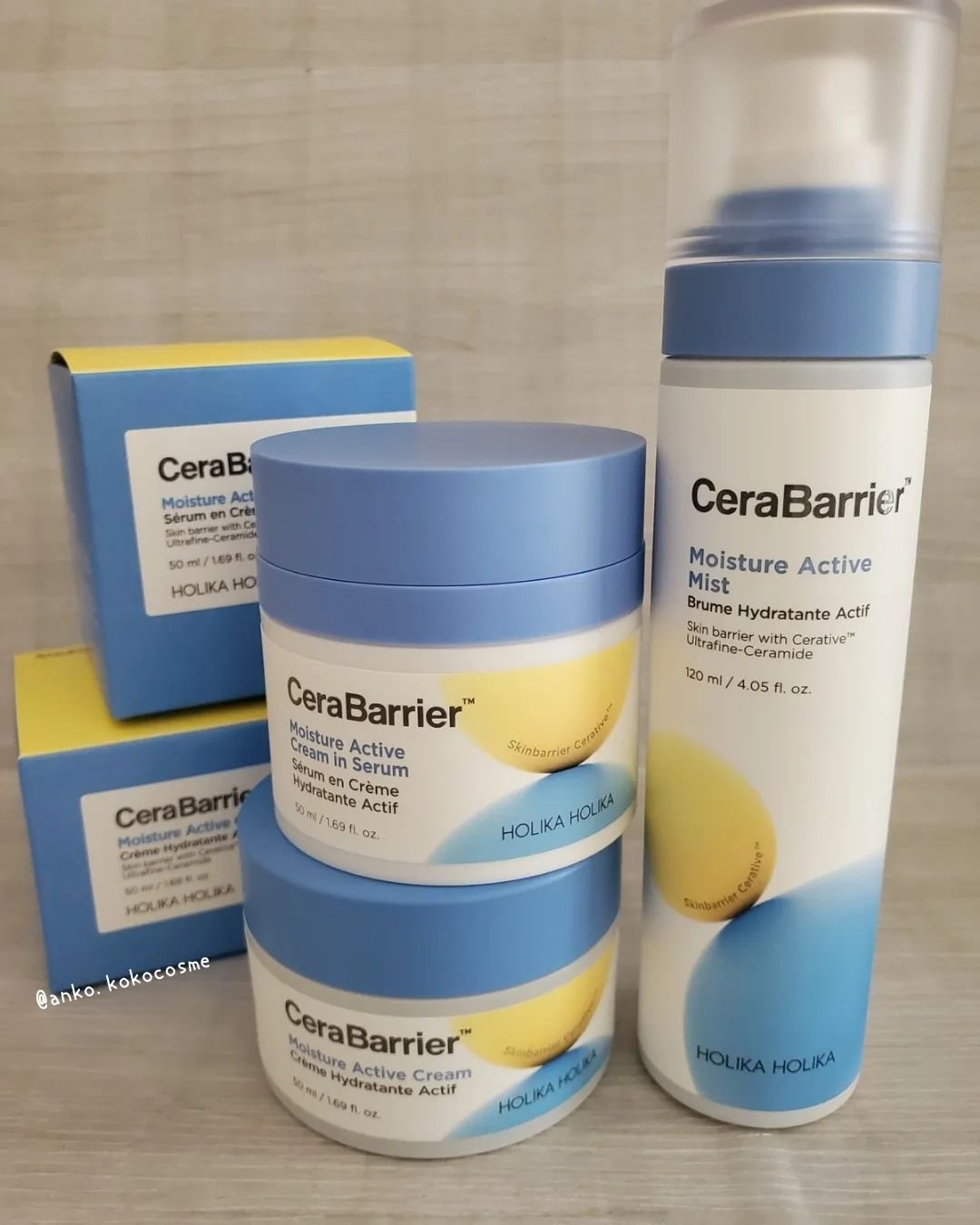 セラバリア　モイスチャーアクティブ　クリームインセラム/HOLIKA HOLIKA/フェイスクリームを使ったクチコミ（1枚目）