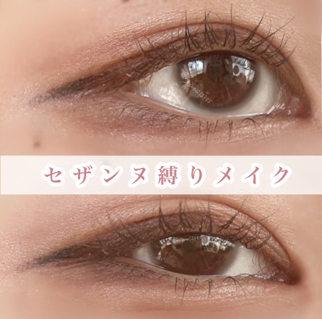 極細 アイライナーR/CEZANNE/リキッドアイライナーを使ったクチコミ(1枚目)