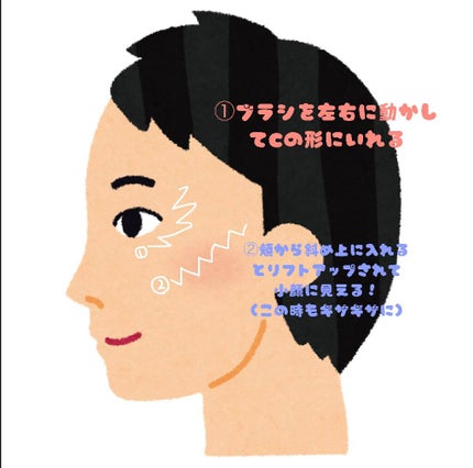 ナチュラル チークN/CEZANNE/パウダーチークを使ったクチコミ(3枚目)