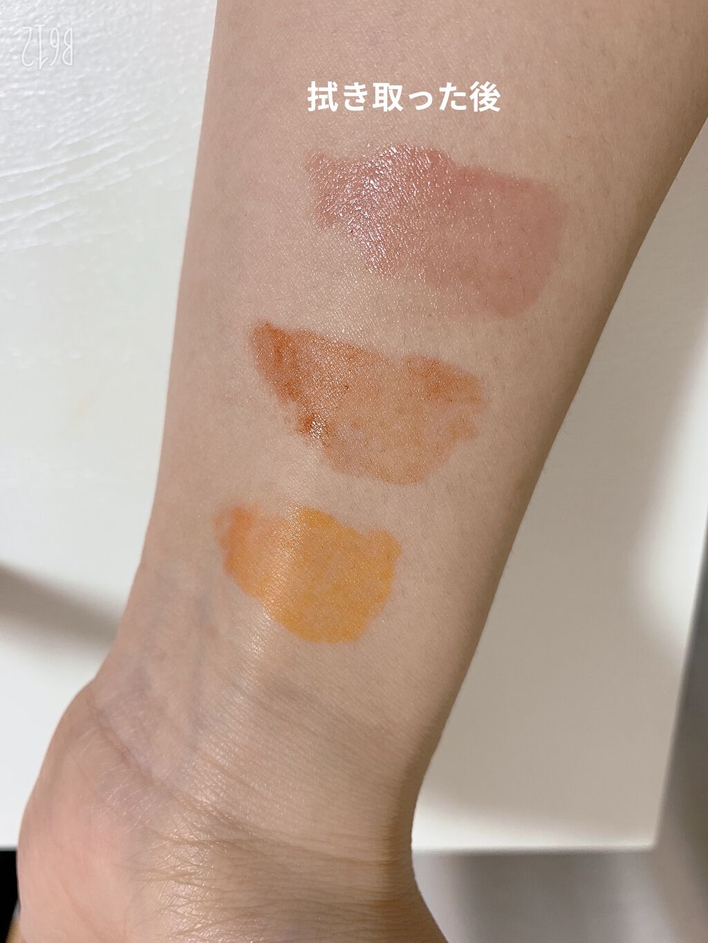 ジューシーラスティングティント/rom&nd/リップティントを使ったクチコミ（3枚目）